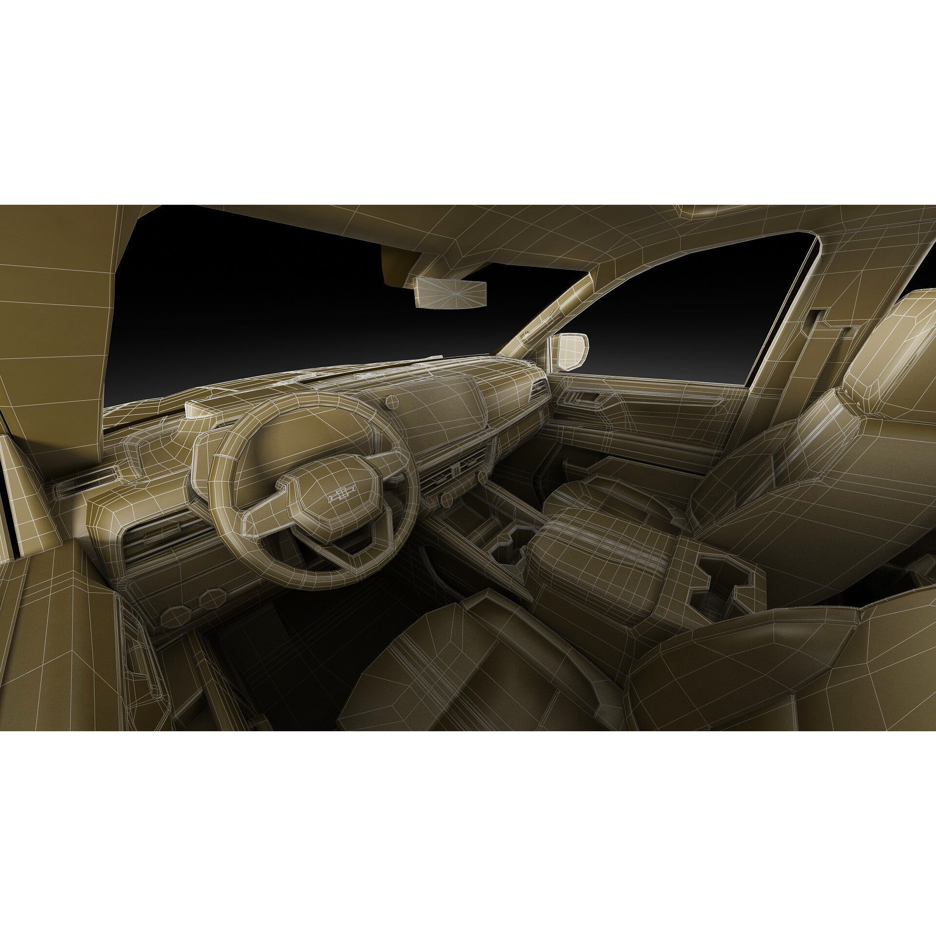 Suburban High Country SUV - Game-Ready 3D Model - View 30