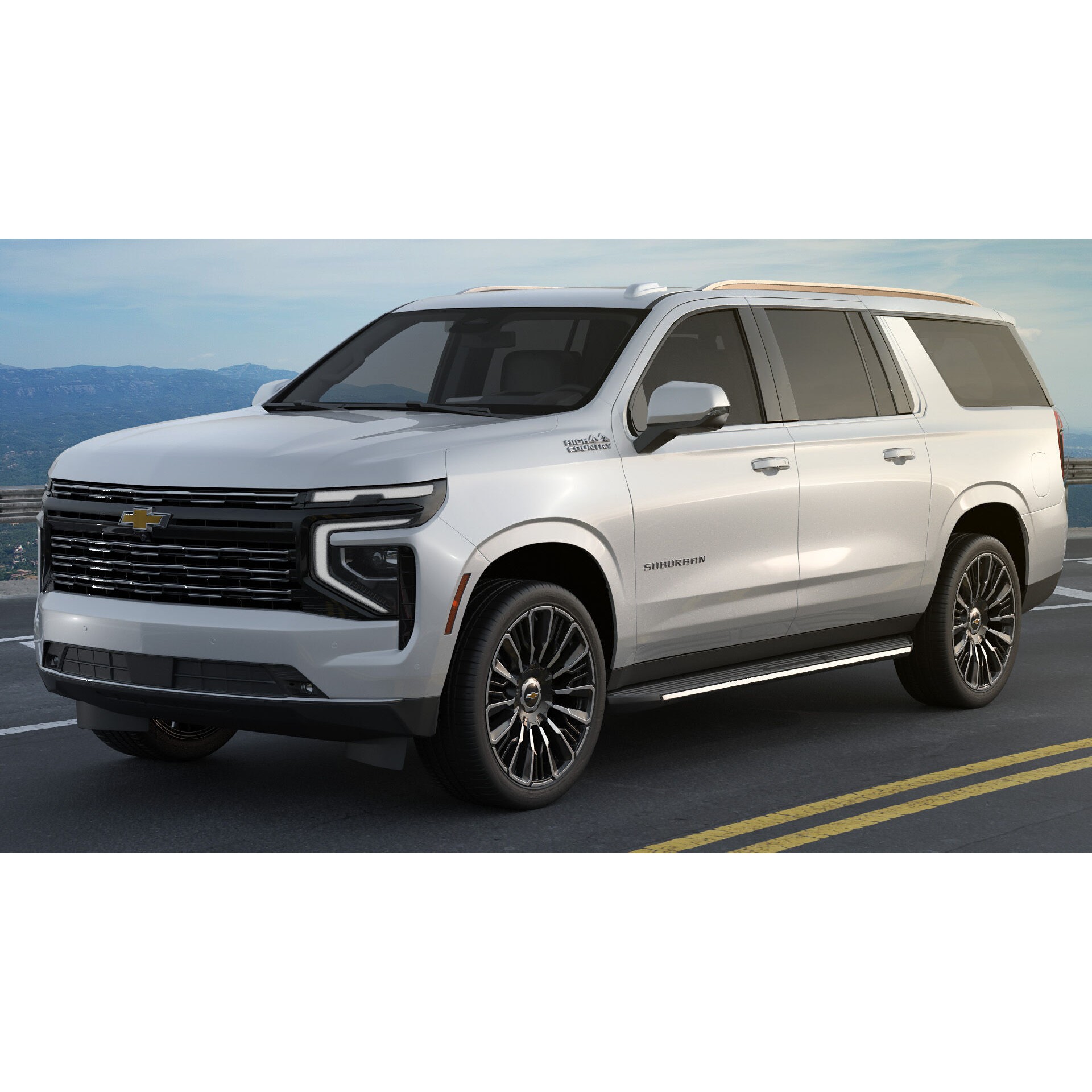 Suburban High Country SUV - Game-Ready 3D Model - View 5