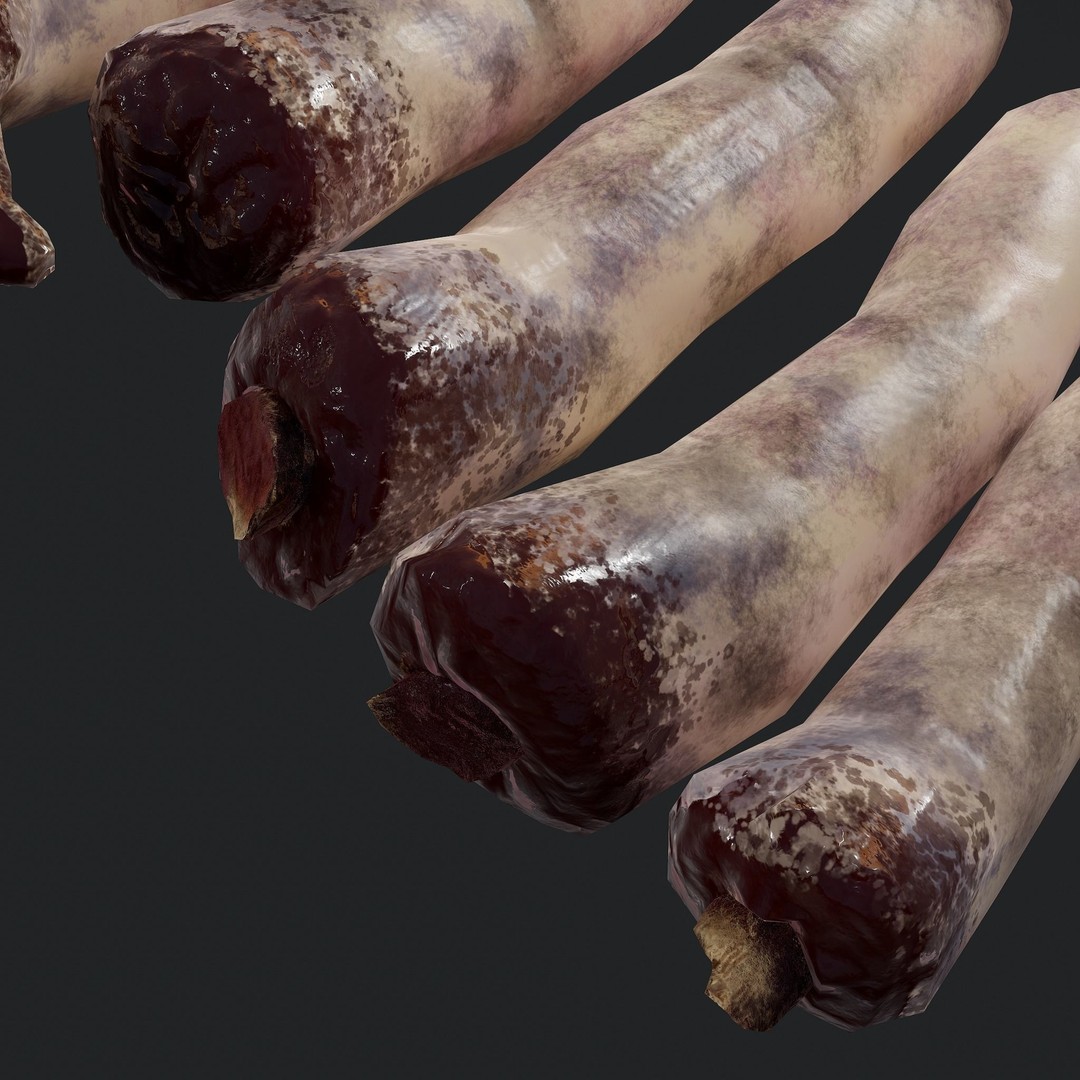 Severed Fingers 3D Model – Low Poly PBR Asset, FBX - View 31