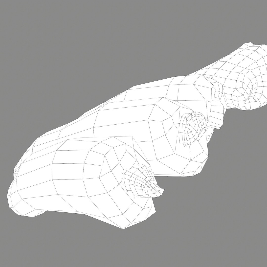 Severed Fingers 3D Model – Low Poly PBR Asset, FBX - View 38