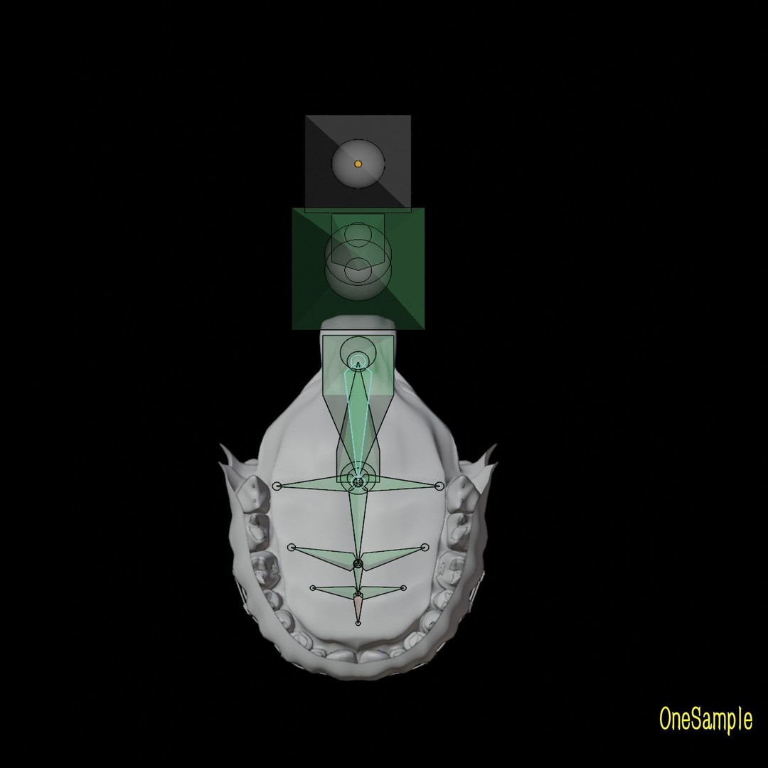Mouth with Braces 3D Model – Low Poly Rigged Character Asset, Blender - View 29