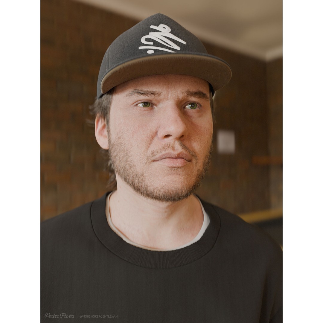 Realistic Eye 3D Model – Customizable Character Asset for Blender - View 6