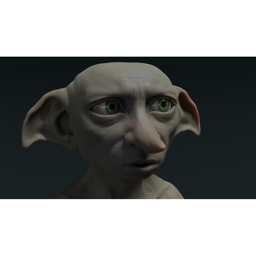 Realistic Eye 3D Model – Customizable Character Asset for Blender - View 7