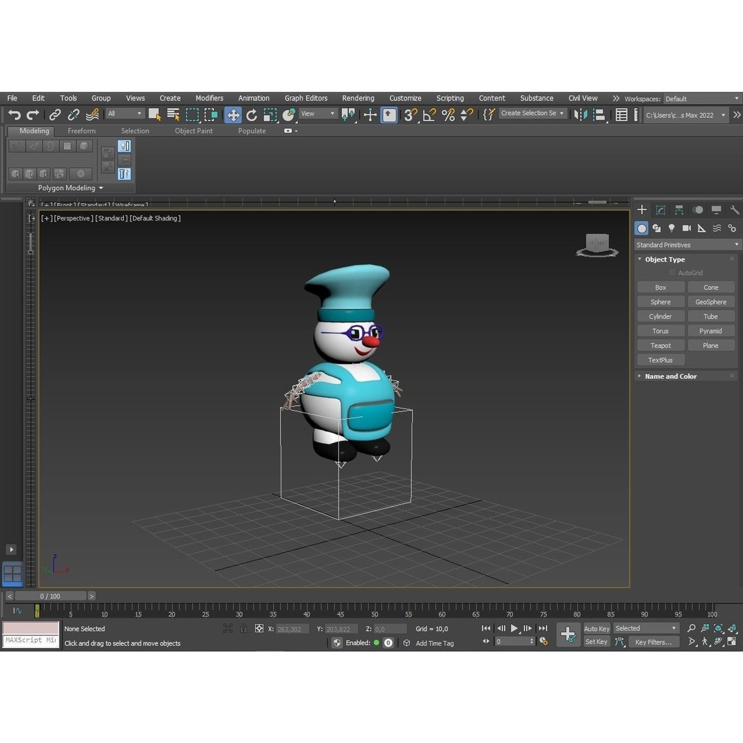 Funny Snowmen 3D Model – Low Poly Character Set, Game Ready, FBX - View 32