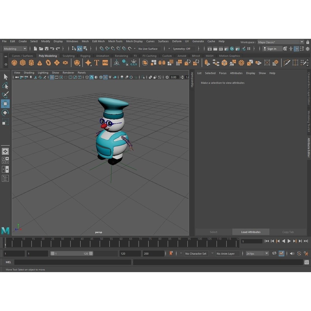 Funny Snowmen 3D Model – Low Poly Character Set, Game Ready, FBX - View 33