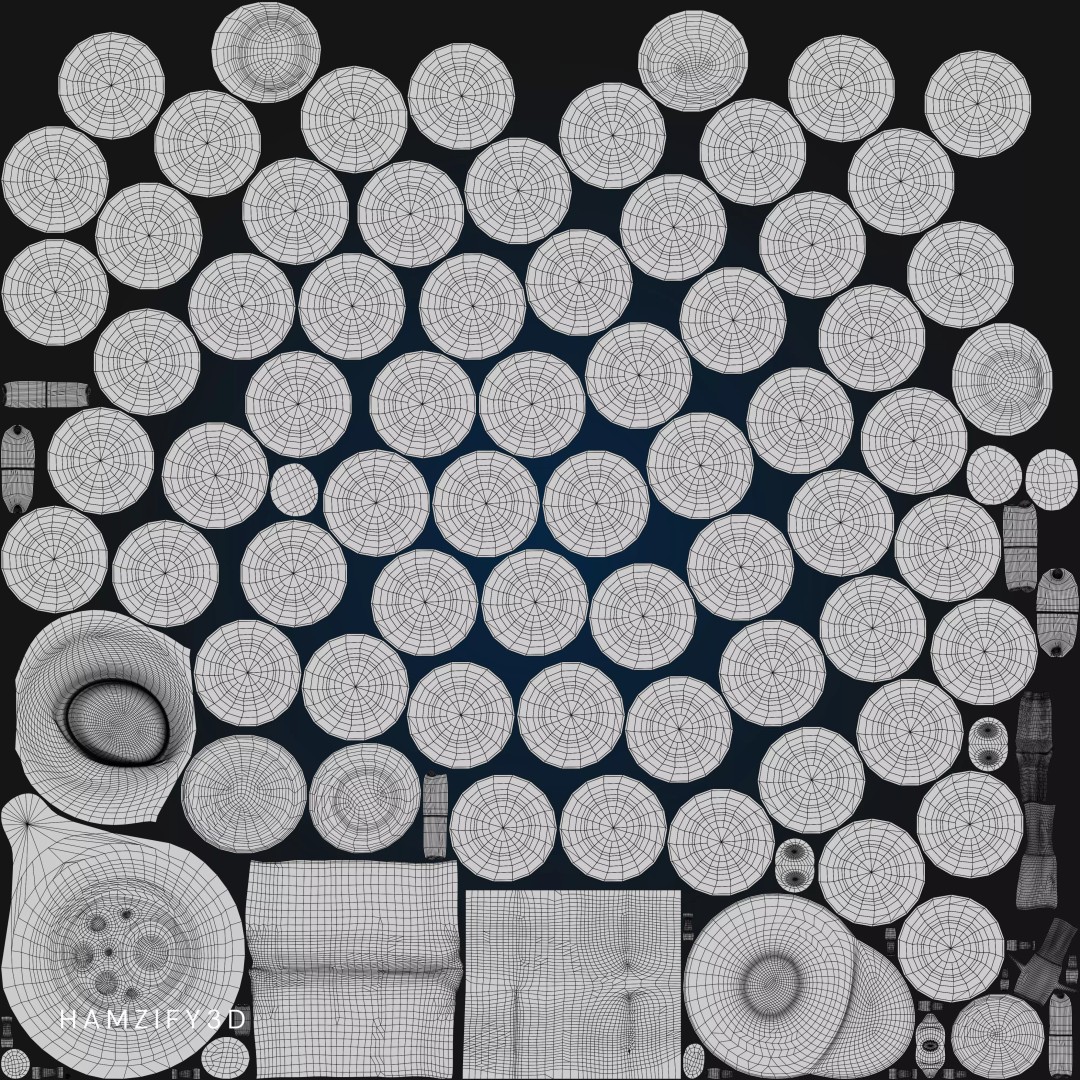 3D Peripheral Nerve Structure 3D Model – Detailed Anatomy Cross Section, FBX - View 10