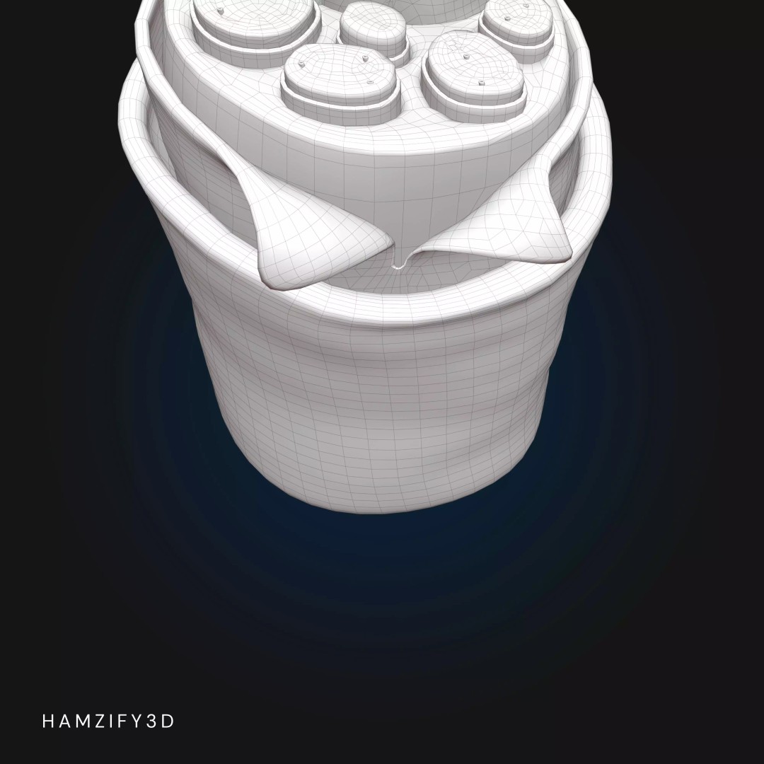 3D Peripheral Nerve Structure 3D Model – Detailed Anatomy Cross Section, FBX - View 9