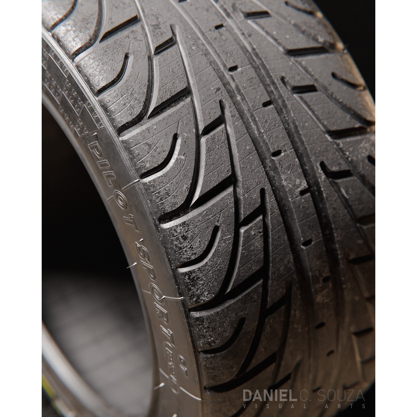 Michelin Pilot Sport GT P2L Tire - High Detailed 3D Model - View 4