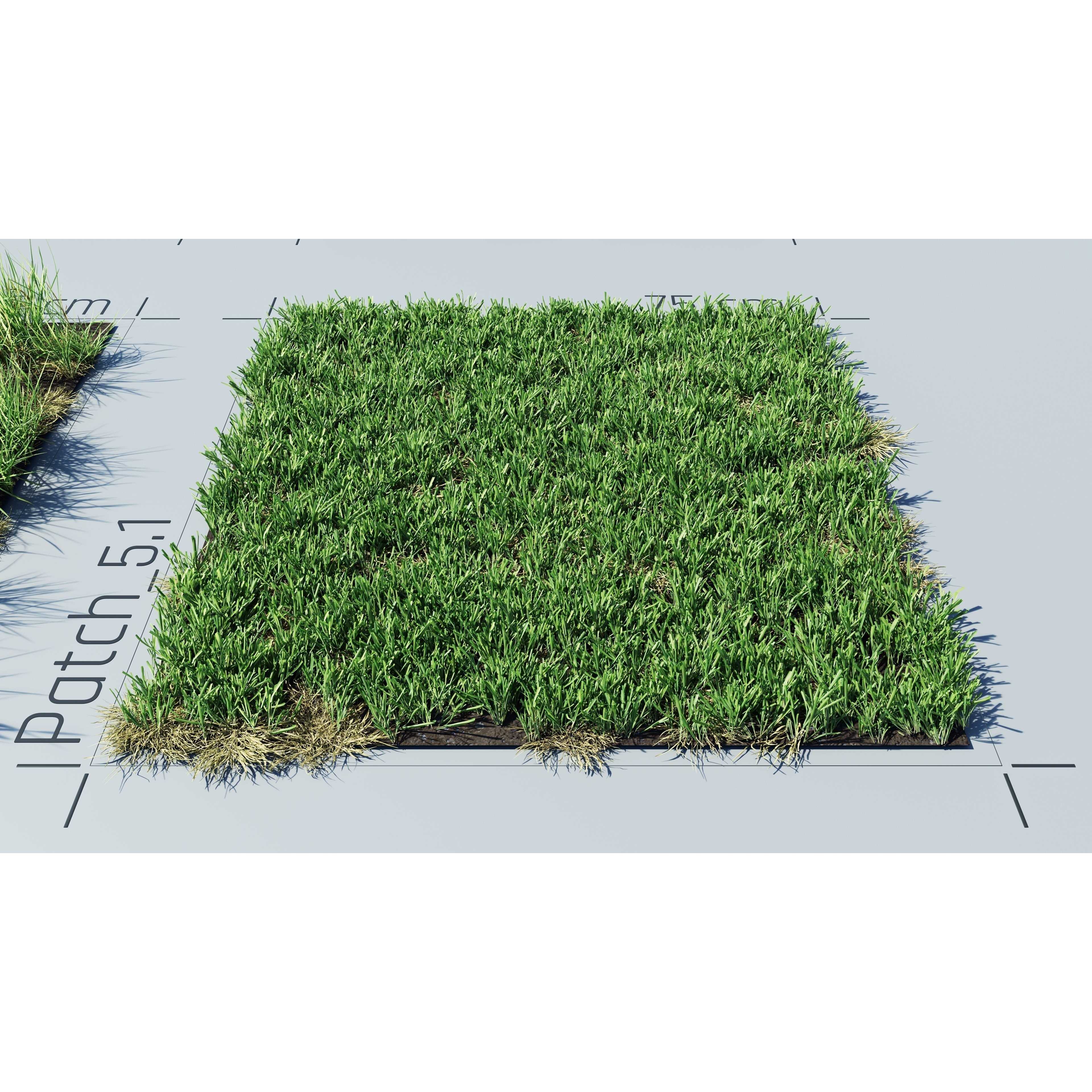 CGrass 2.0 - Low-Poly Game-Ready 3D Model - View 16