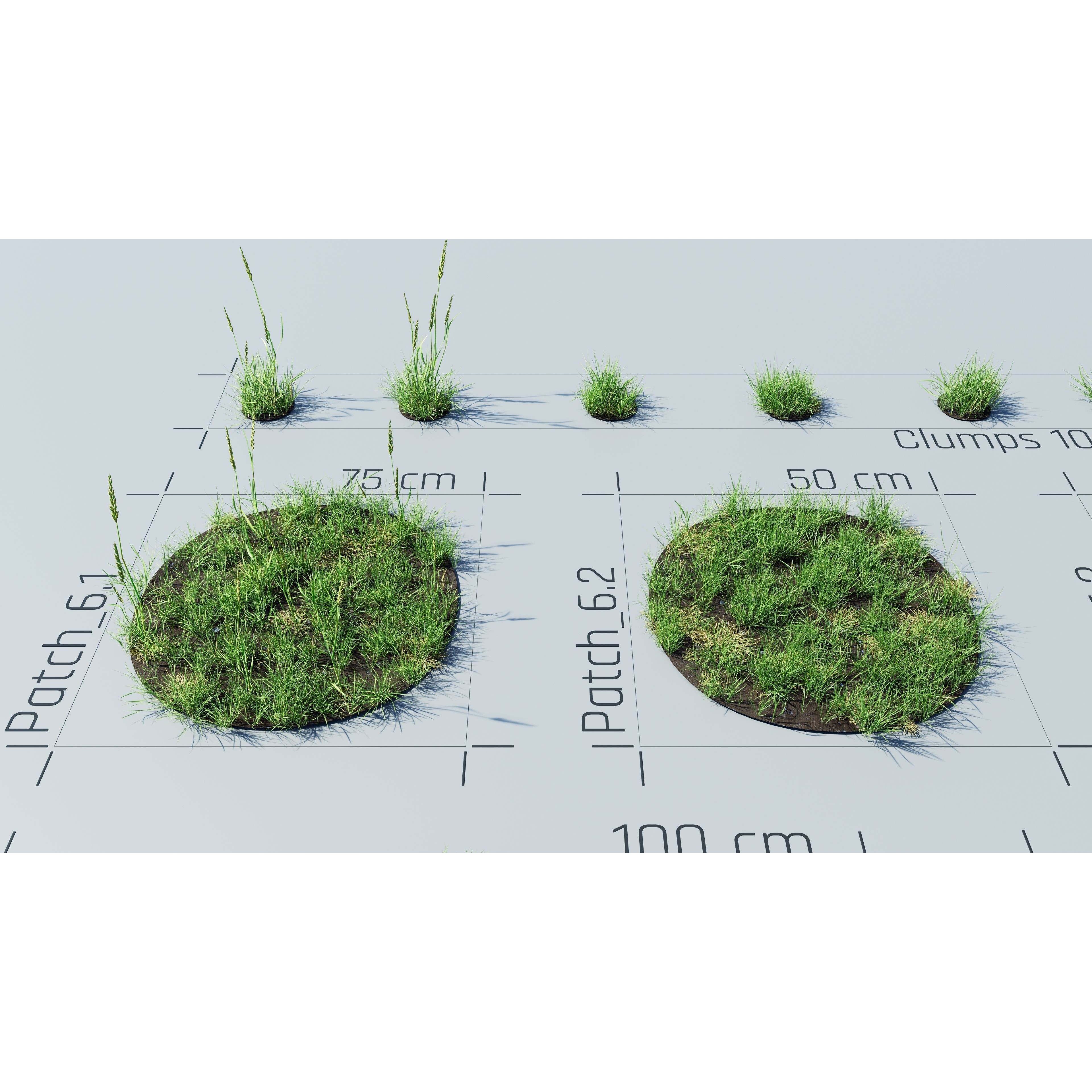 CGrass 2.0 - Low-Poly Game-Ready 3D Model - View 33