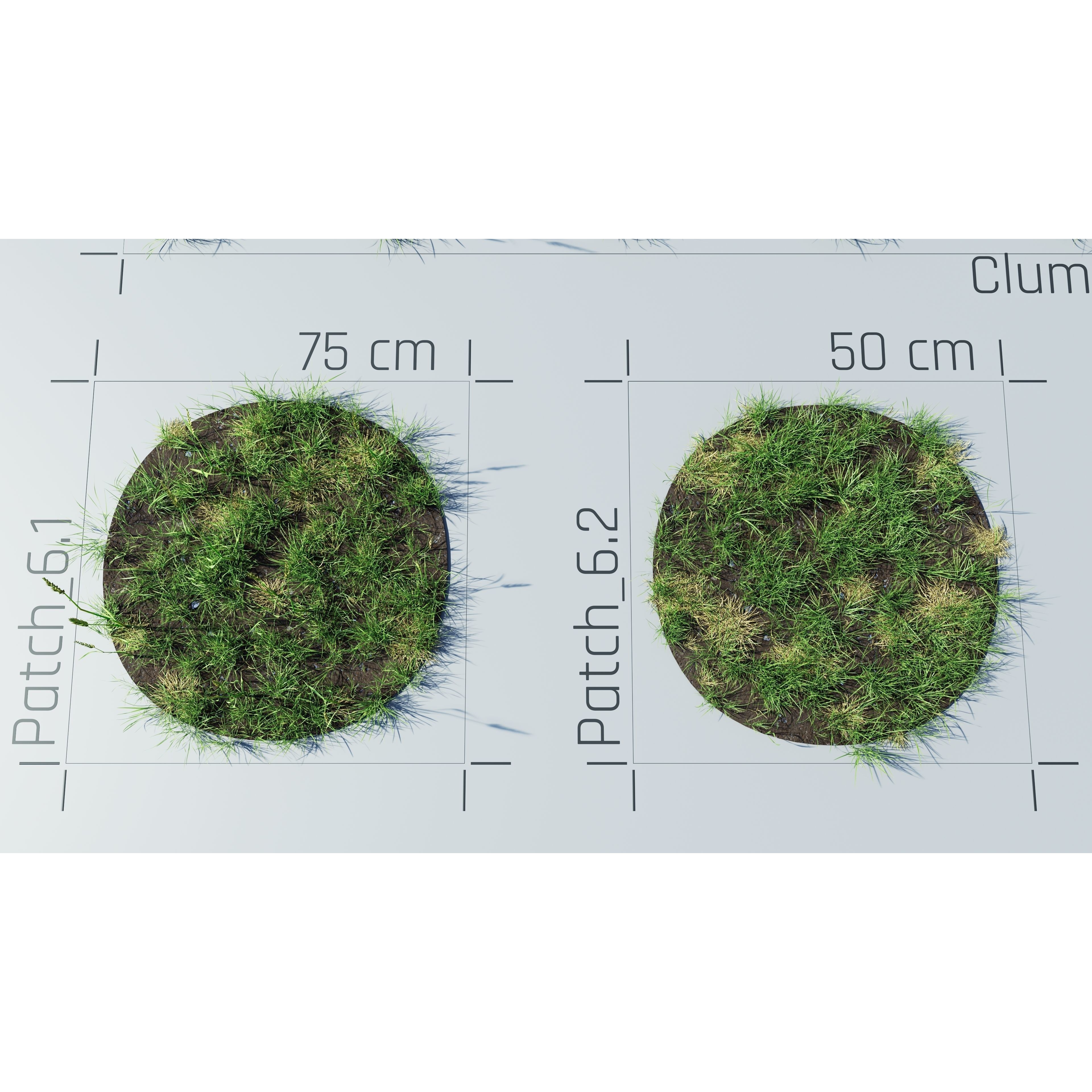 CGrass 2.0 - Low-Poly Game-Ready 3D Model - View 34