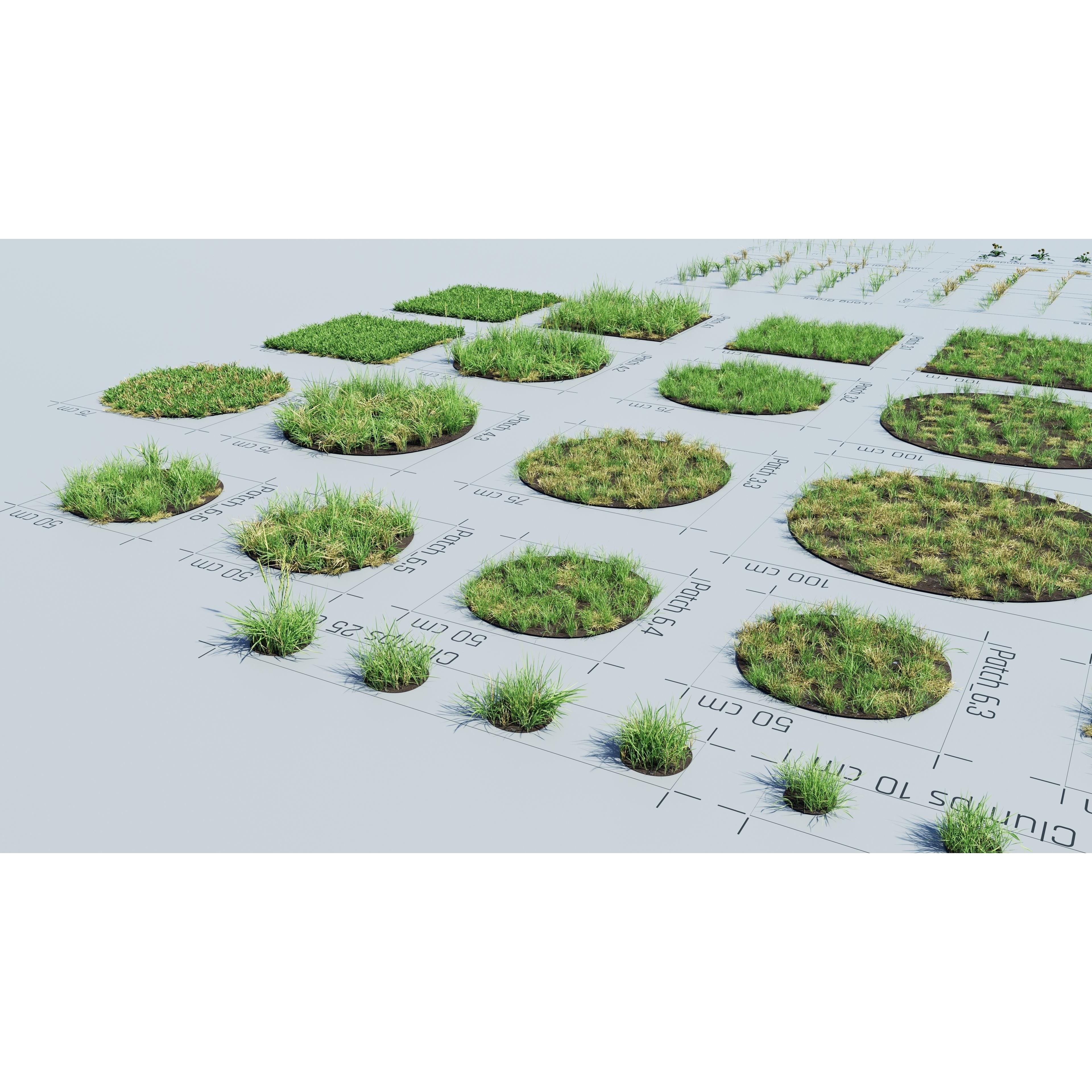 CGrass 2.0 - Low-Poly Game-Ready 3D Model - View 42
