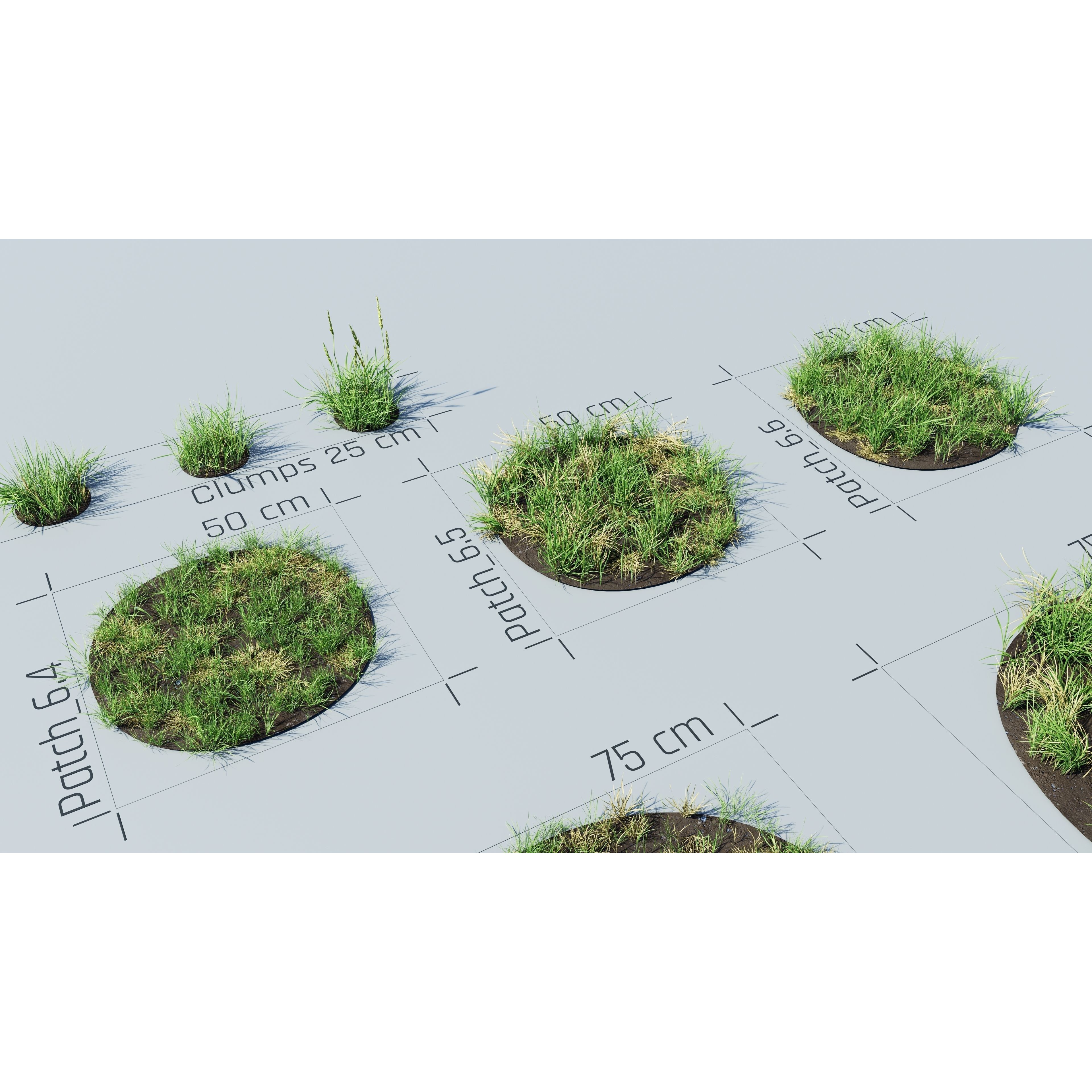 CGrass 2.0 - Low-Poly Game-Ready 3D Model - View 44
