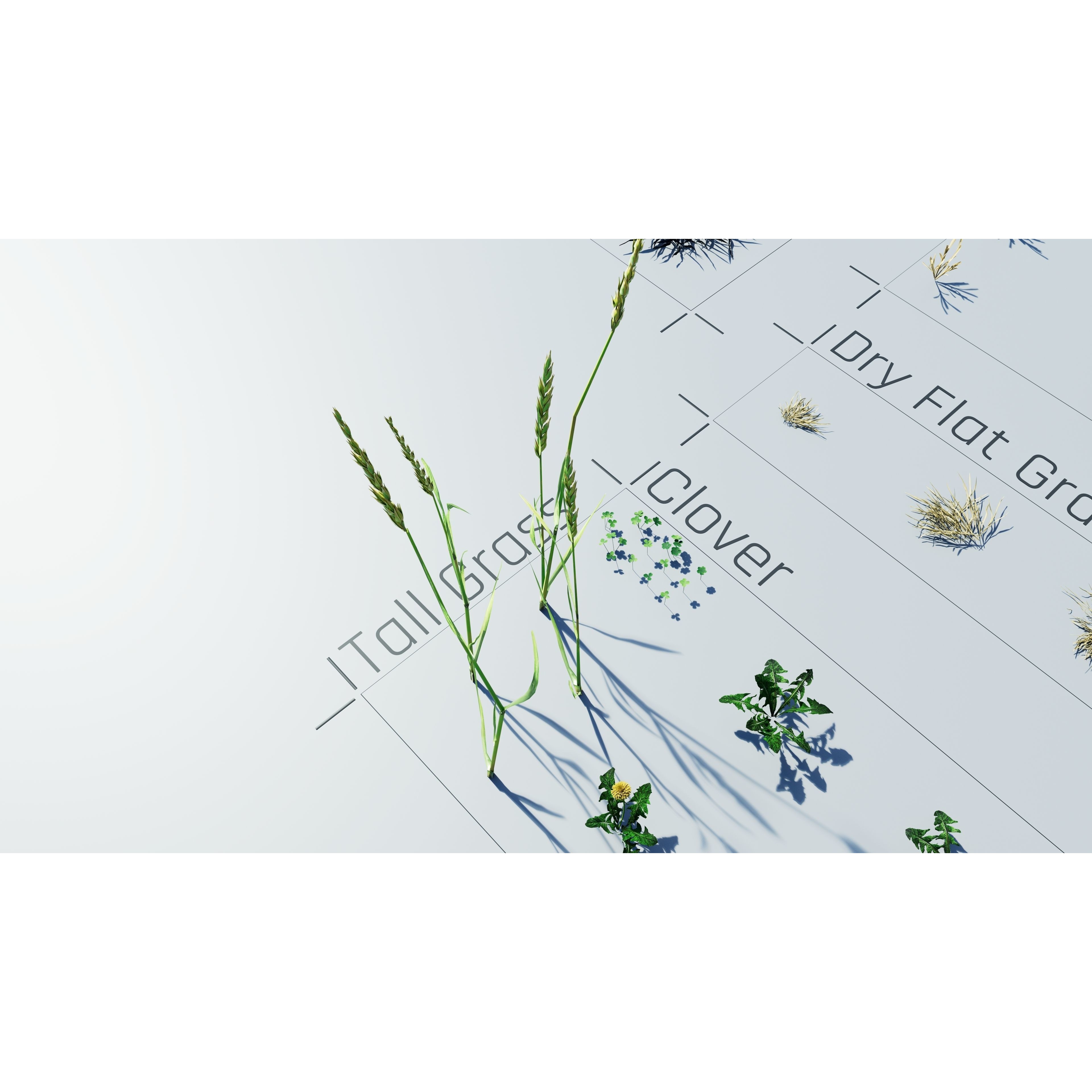 CGrass 2.0 - Low-Poly Game-Ready 3D Model - View 47