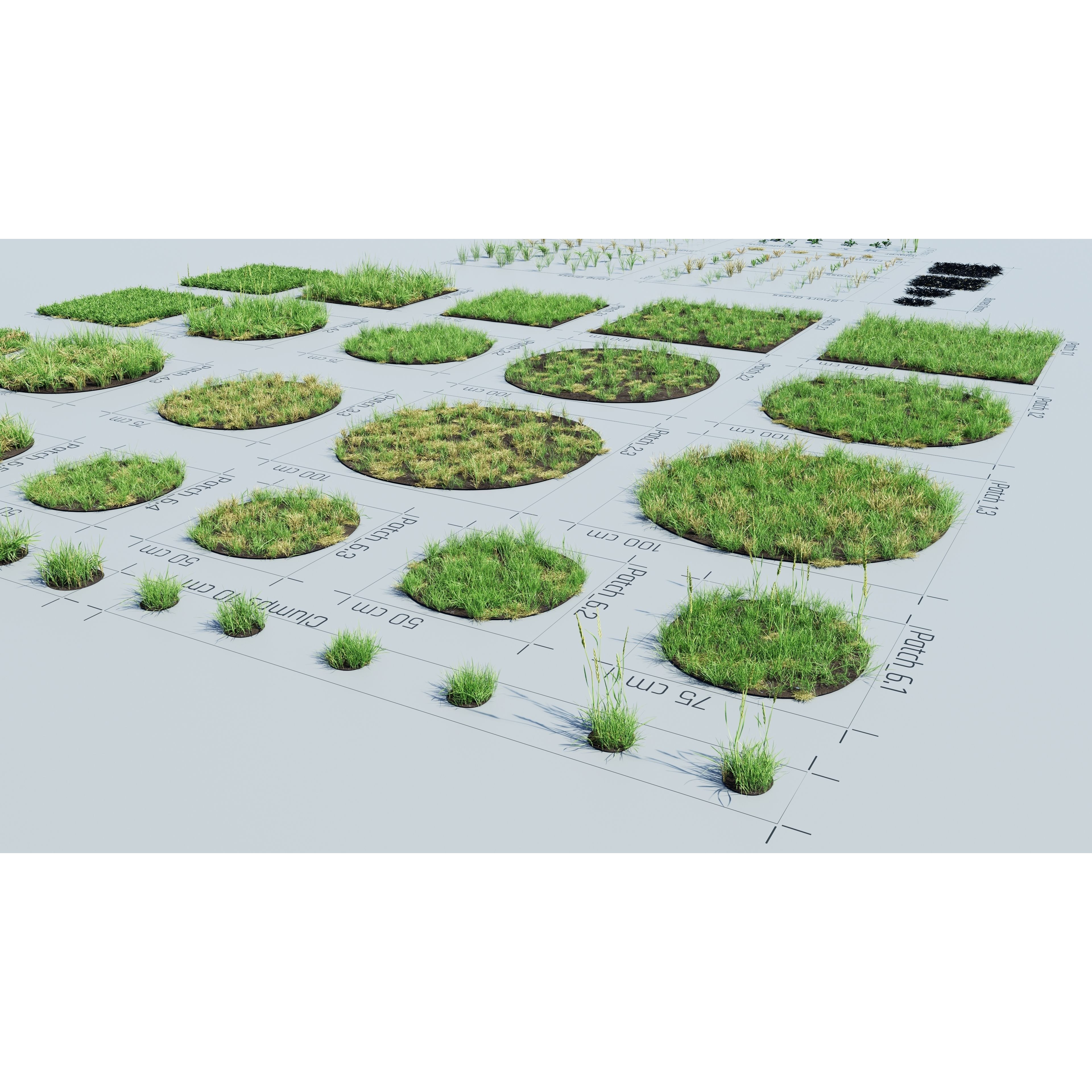 CGrass 2.0 - Low-Poly Game-Ready 3D Model - View 48