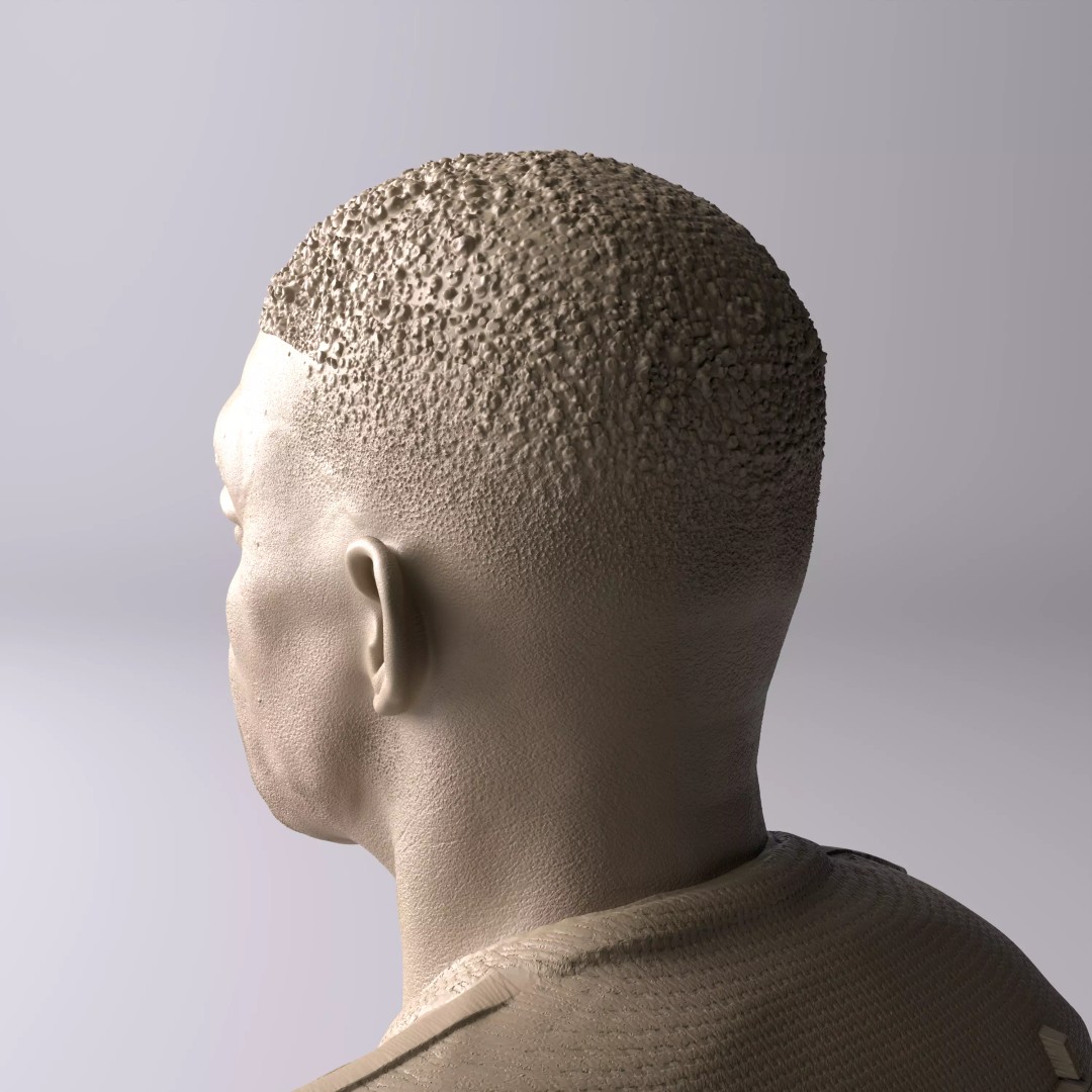 Kylian Mbappé Celebration 3D Model – Premium Statue for Collectors - View 6