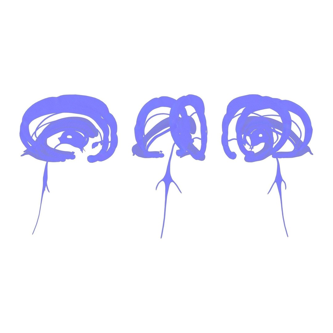 Limbic System Anatomy 3D Model – PBR Character Asset, FBX, OBJ - View 9