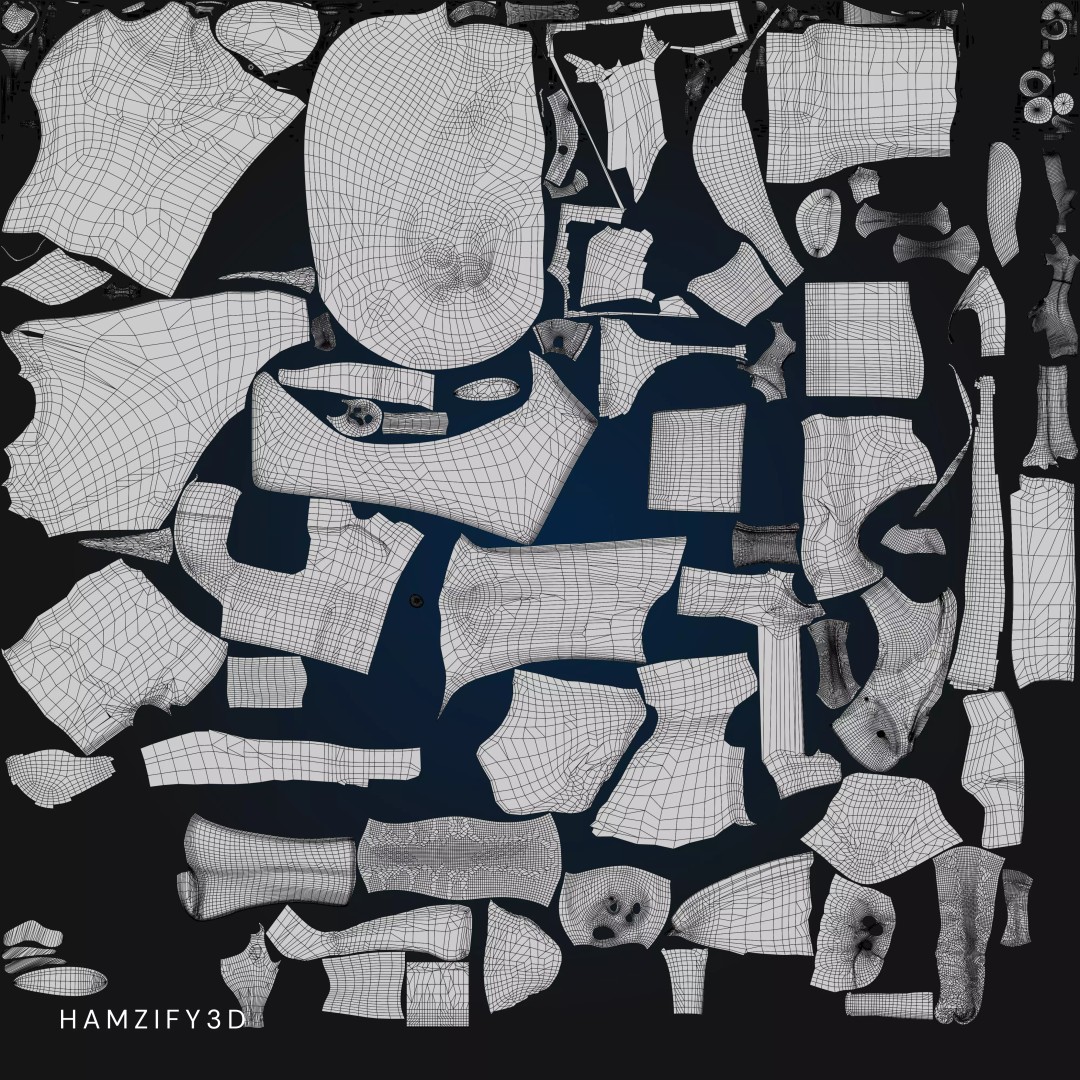 Human Ear Anatomy 3D Model – Detailed Cross Section for Education, FBX