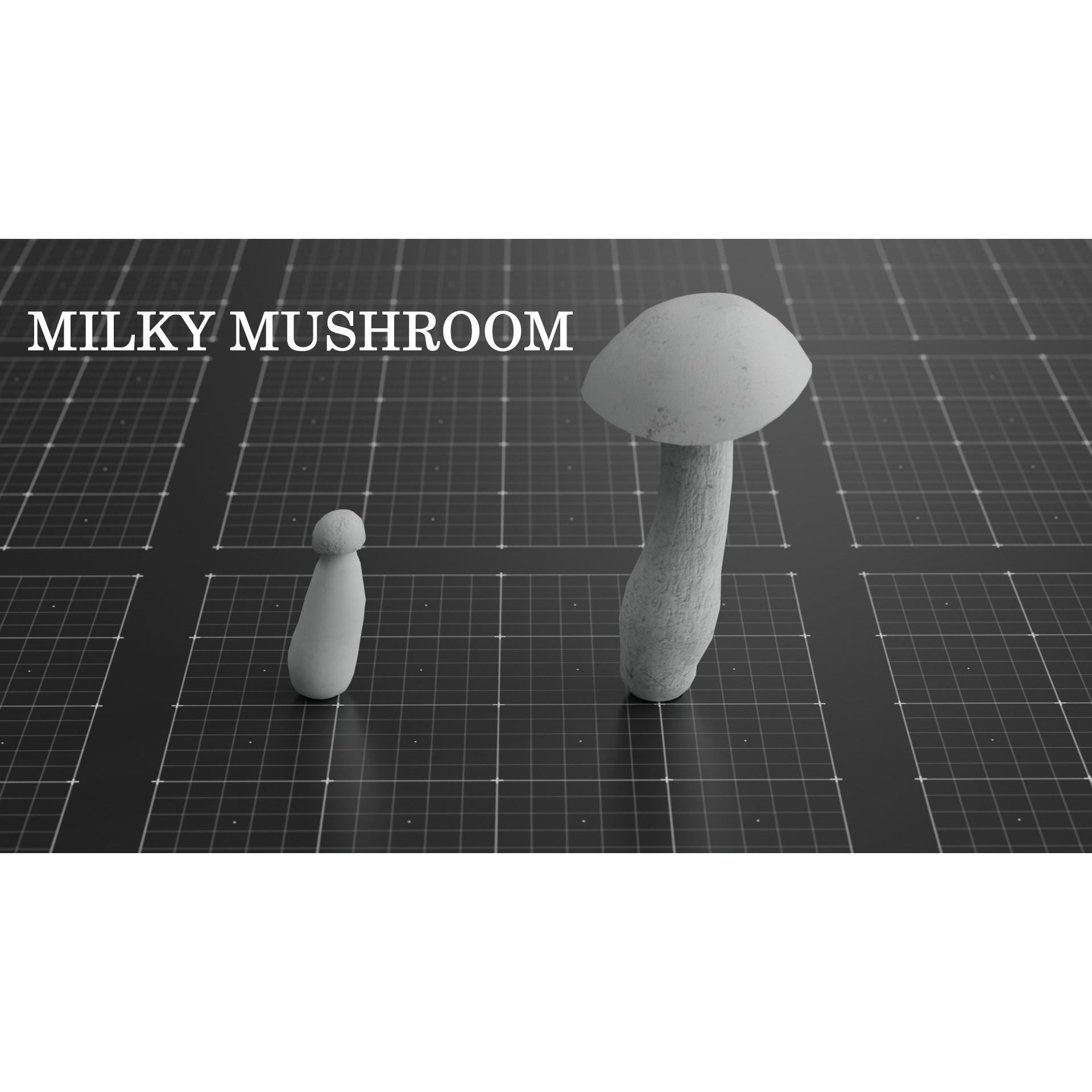 15 Species Mushrooms - Low-Poly Game-Ready 3D Model - View 18