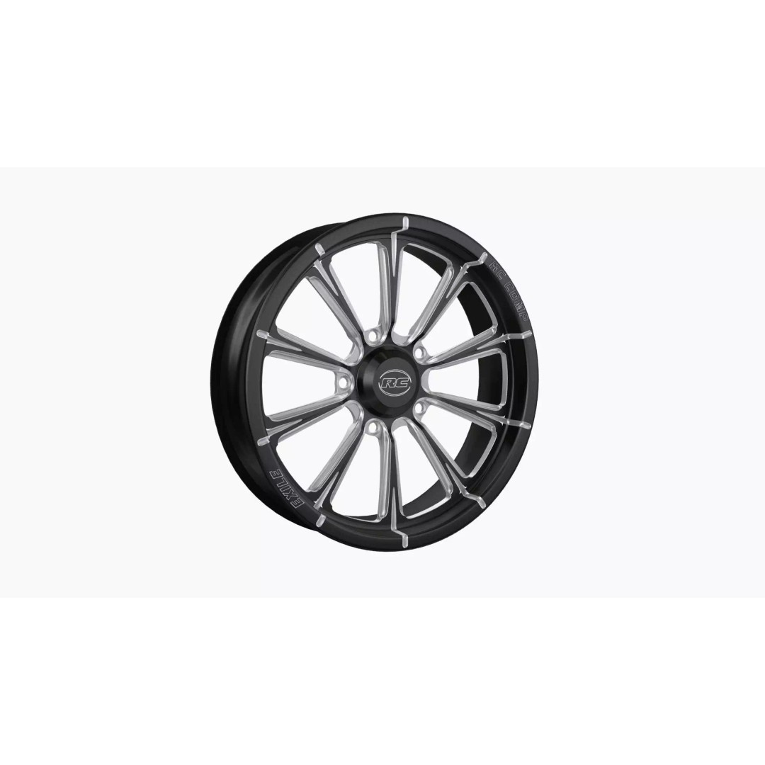 RC Components Exile Drag Front Wheel 3D Model – Low Poly Game Asset, FBX, OBJ - View 2