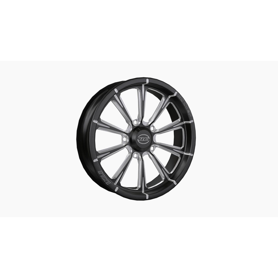 RC Components Exile Drag Front Wheel 3D Model – Low Poly Game Asset, FBX, OBJ - View 7