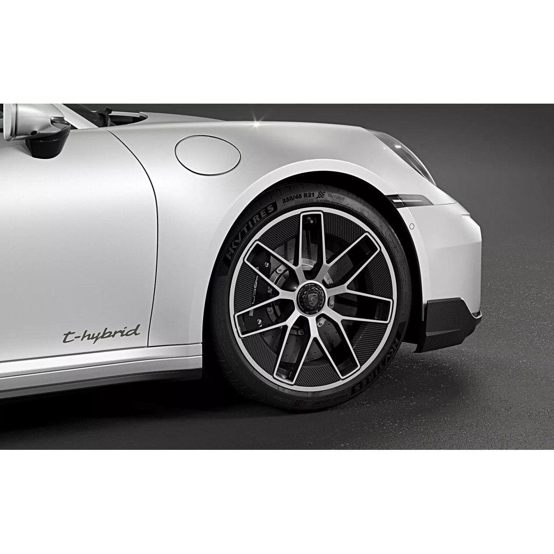 2026 Porsche 911 Turbo S Cabriolet 3D Model – High Poly Game Asset, FBX, OBJ - View 14