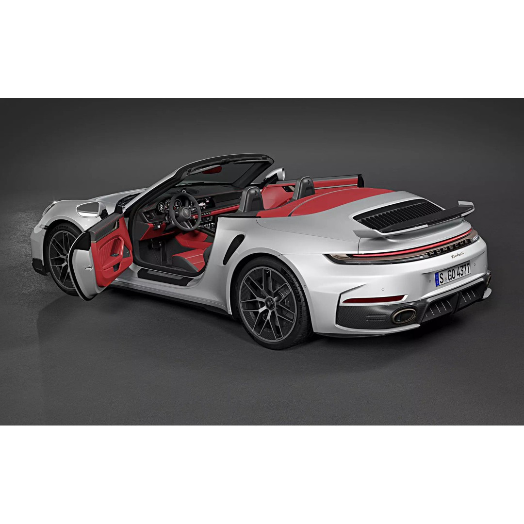 2026 Porsche 911 Turbo S Cabriolet 3D Model – High Poly Game Asset, FBX, OBJ - View 15