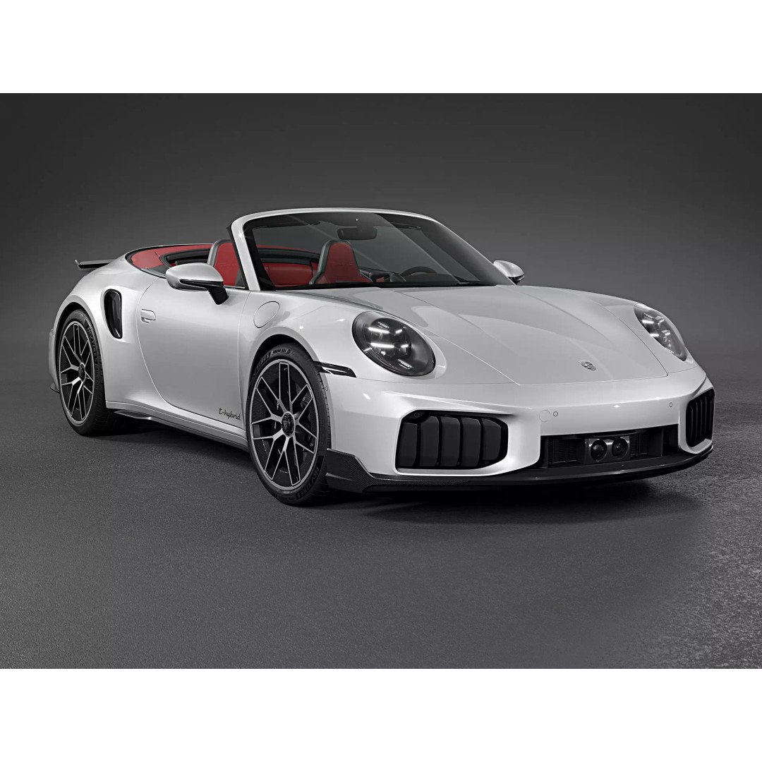 2026 Porsche 911 Turbo S Cabriolet 3D Model – High Poly Game Asset, FBX, OBJ - View 2