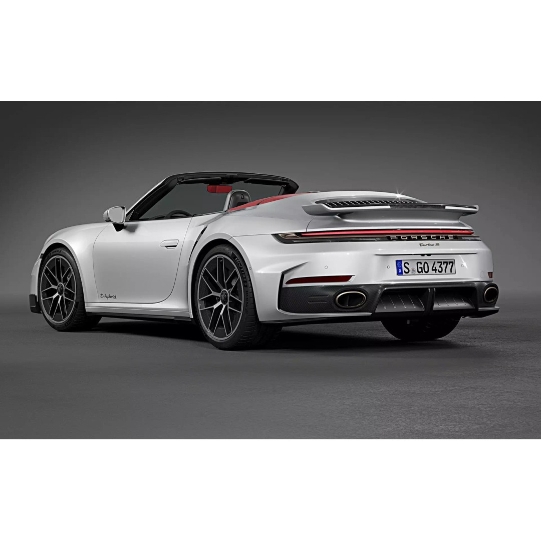 2026 Porsche 911 Turbo S Cabriolet 3D Model – High Poly Game Asset, FBX, OBJ - View 3