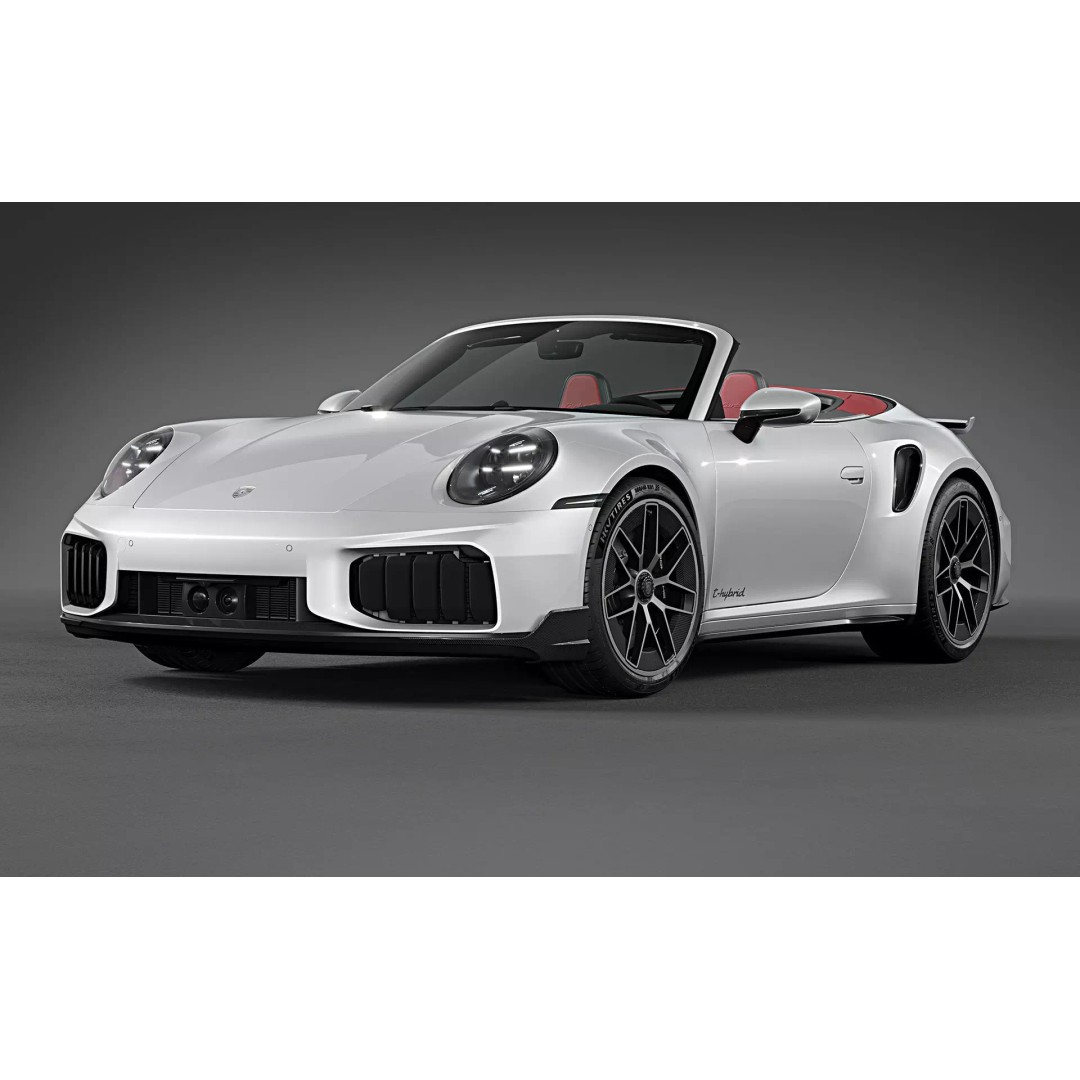 2026 Porsche 911 Turbo S Cabriolet 3D Model – High Poly Game Asset, FBX, OBJ - View 6