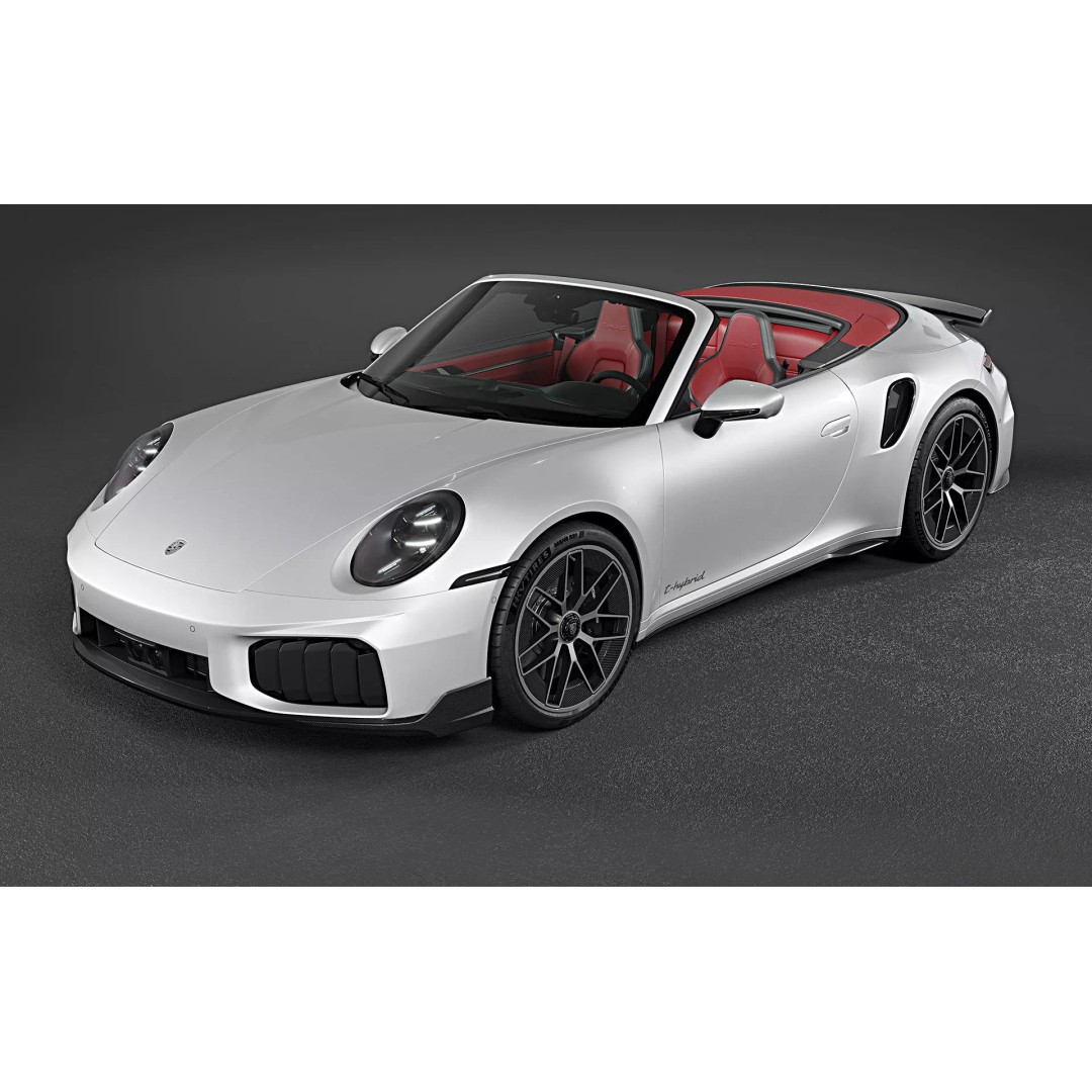 2026 Porsche 911 Turbo S Cabriolet 3D Model – High Poly Game Asset, FBX, OBJ - View 8