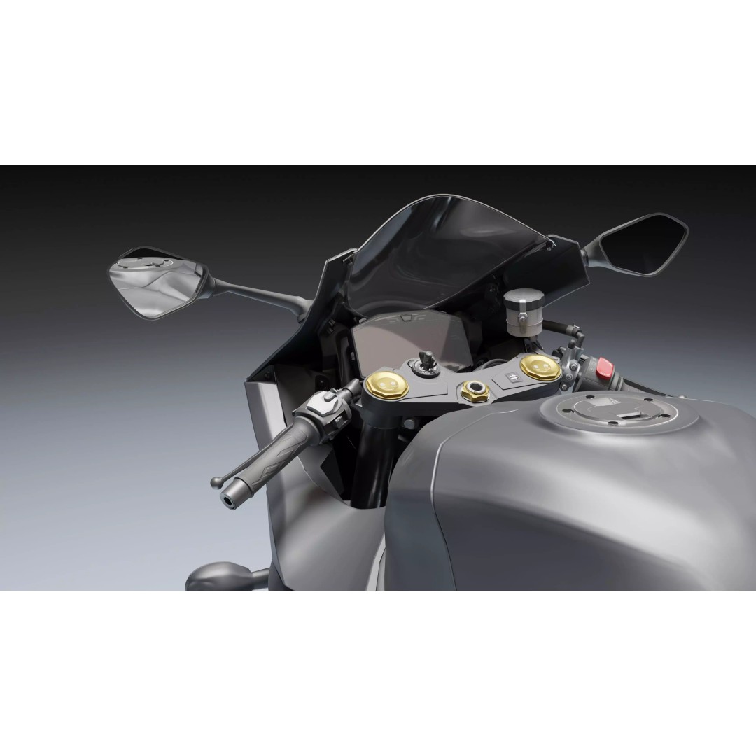 Suzuki GSX-R 1000 2020 3D Model – Low Poly Game Ready Asset, Blender, FBX - View 12