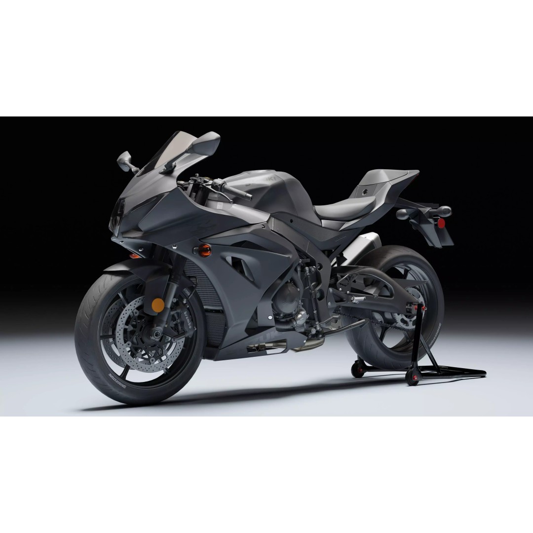 Suzuki GSX-R 1000 2020 3D Model – Low Poly Game Ready Asset, Blender, FBX - View 2