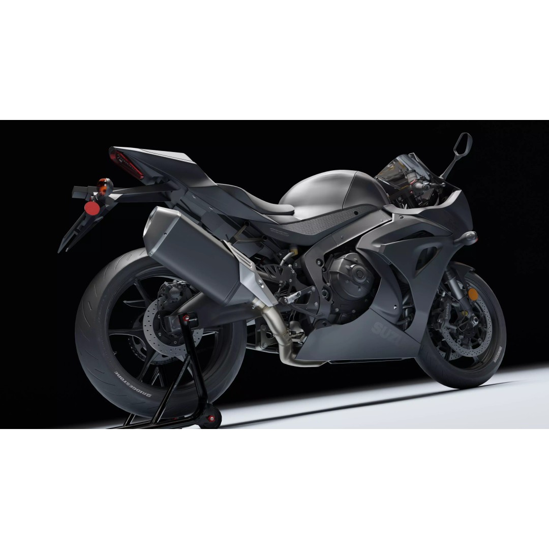 Suzuki GSX-R 1000 2020 3D Model – Low Poly Game Ready Asset, Blender, FBX - View 24