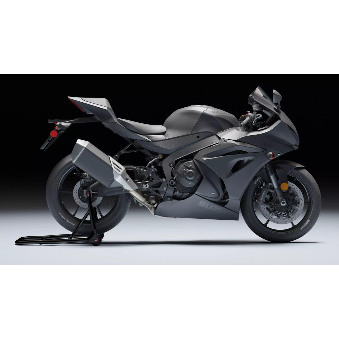 Suzuki GSX-R 1000 2020 3D Model – Low Poly Game Ready Asset, Blender, FBX - View 4