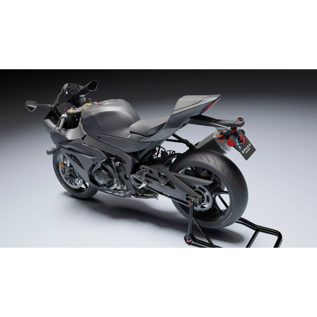 Suzuki GSX-R 1000 2020 3D Model – Low Poly Game Ready Asset, Blender, FBX - View 6