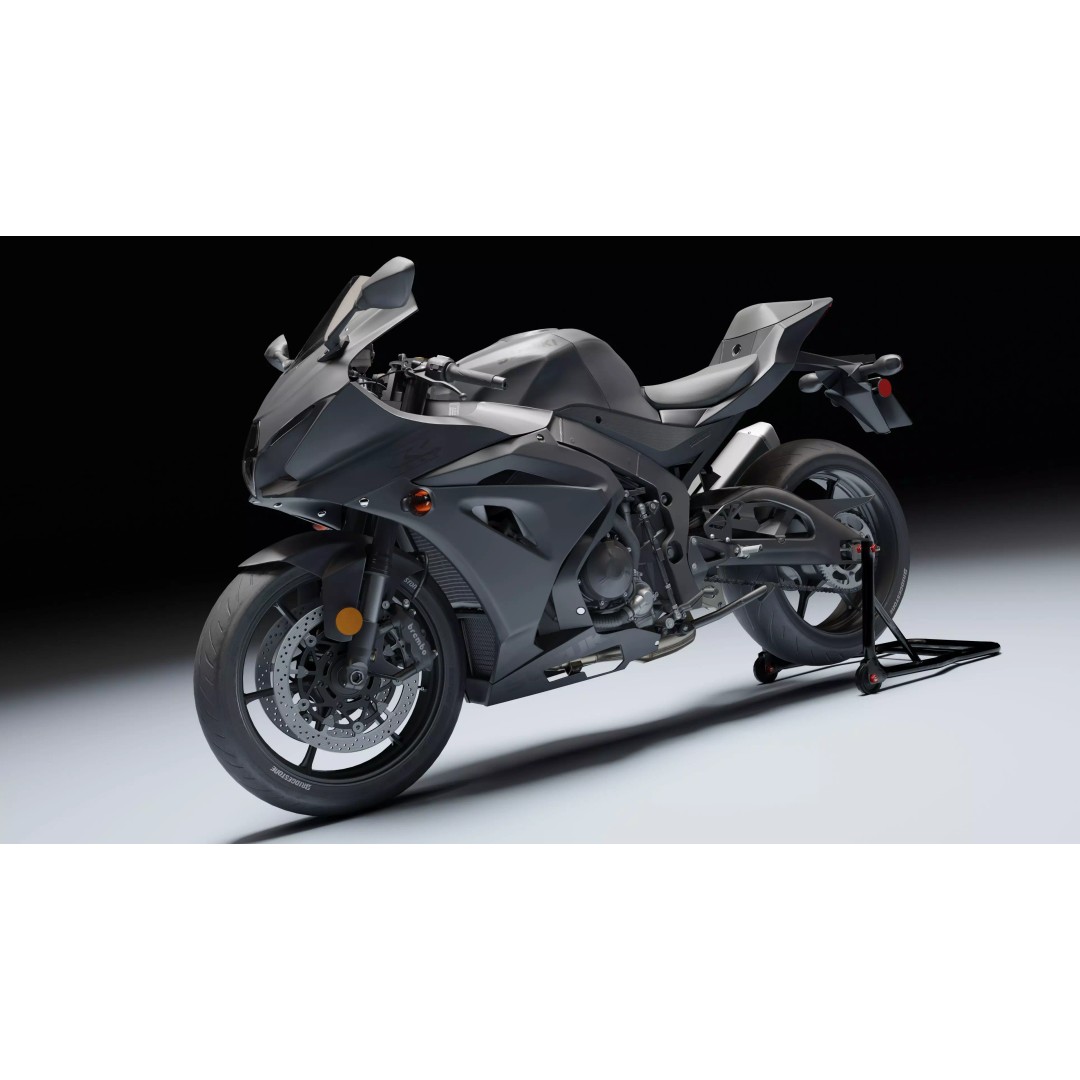 Suzuki GSX-R 1000 2020 3D Model – Low Poly Game Ready Asset, Blender, FBX - View 7