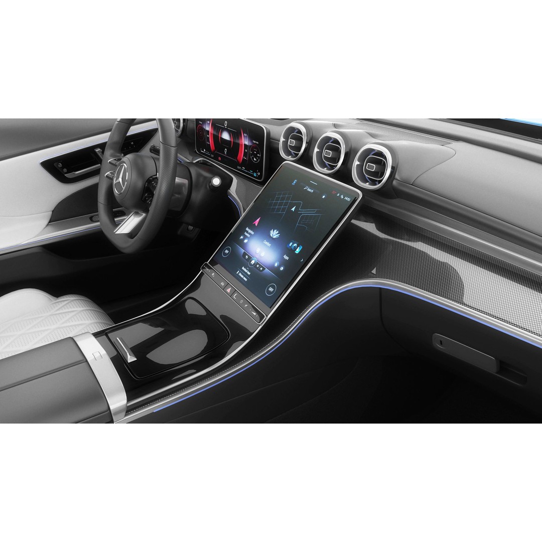 Mercedes-Benz CLE 2024 3D Model – Detailed Luxury Coupe, FBX, OBJ, Blender - View 27