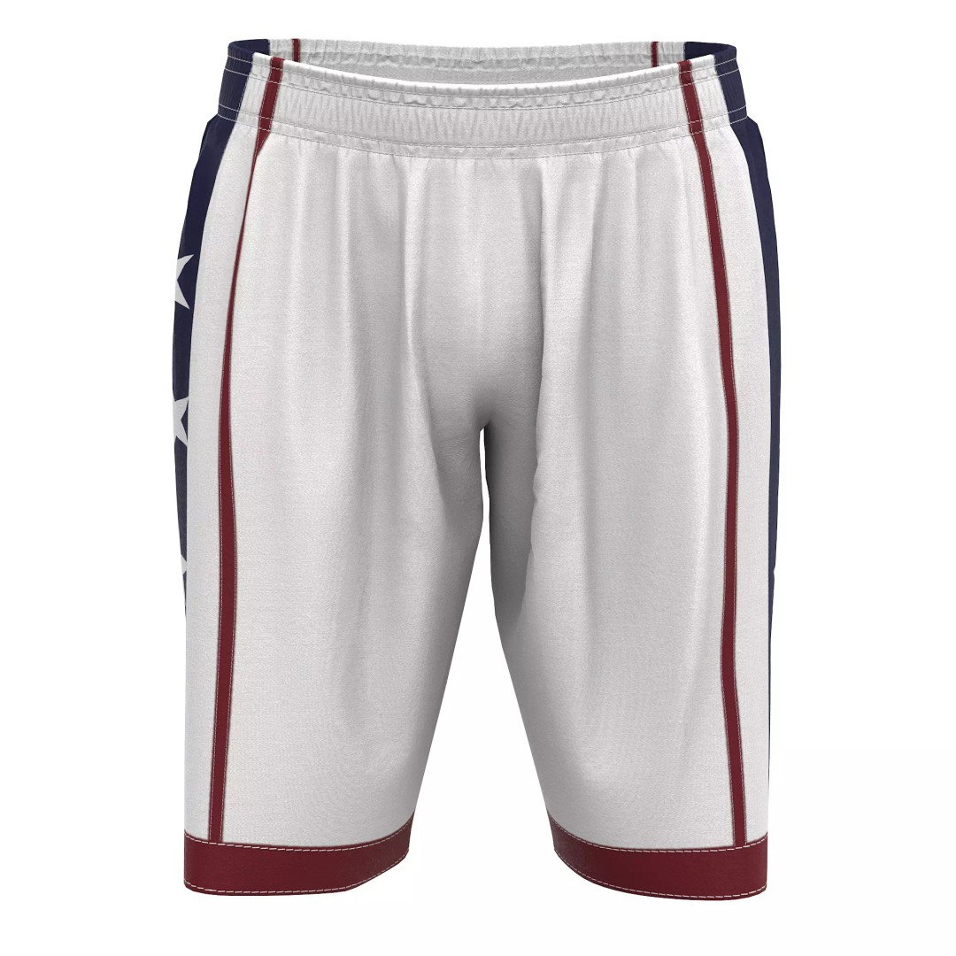 Shorts 3D Model – Low Poly Realistic Clothing, FBX, OBJ, Blender - View 13