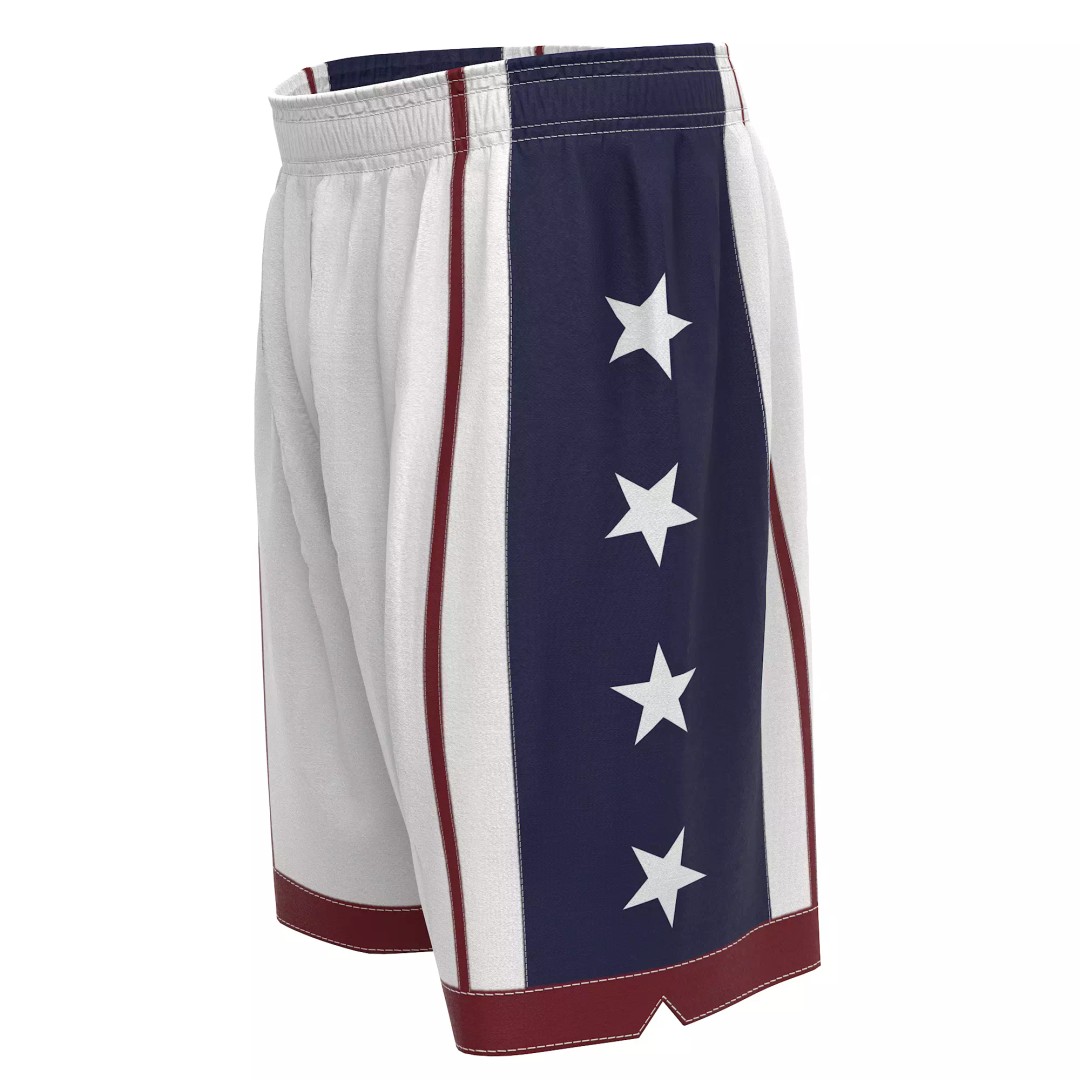 Shorts 3D Model – Low Poly Realistic Clothing, FBX, OBJ, Blender - View 19