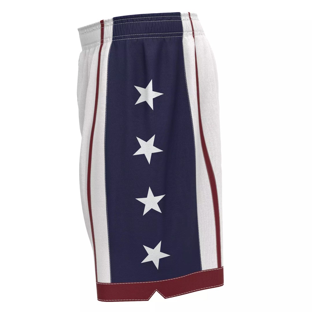 Shorts 3D Model – Low Poly Realistic Clothing, FBX, OBJ, Blender - View 21