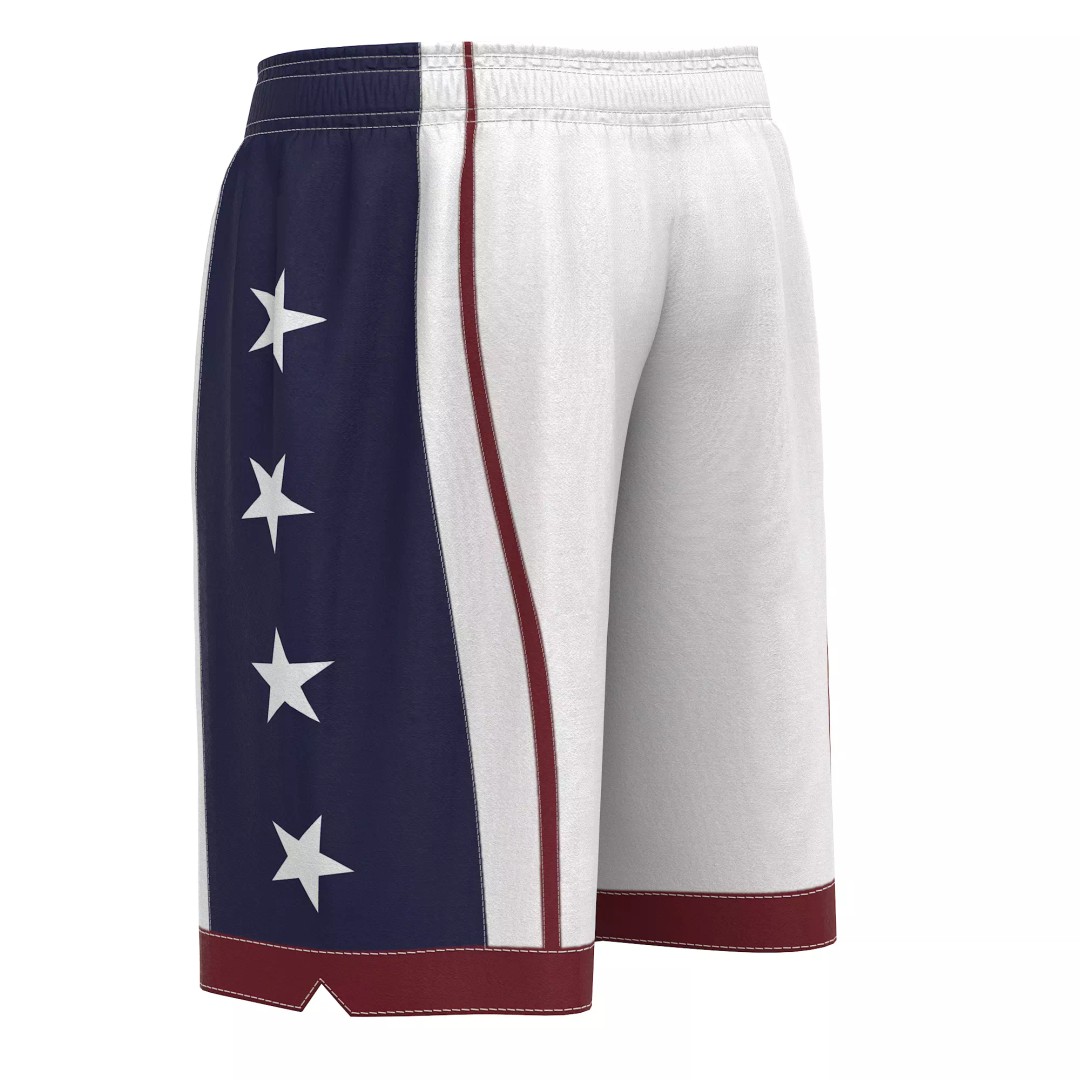 Shorts 3D Model – Low Poly Realistic Clothing, FBX, OBJ, Blender - View 25