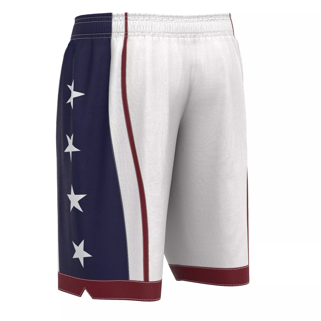 Shorts 3D Model – Low Poly Realistic Clothing, FBX, OBJ, Blender - View 26