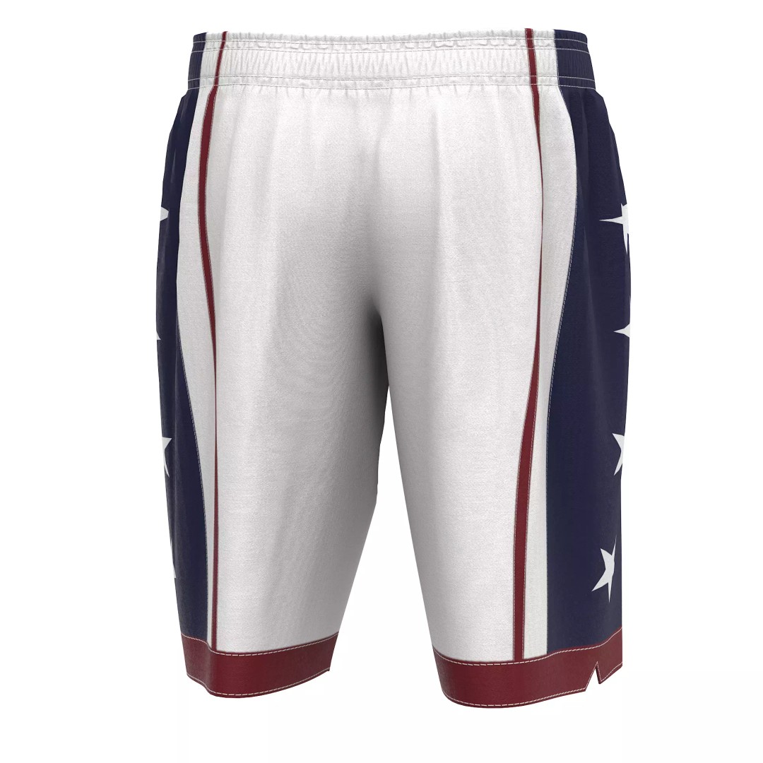 Shorts 3D Model – Low Poly Realistic Clothing, FBX, OBJ, Blender - View 30
