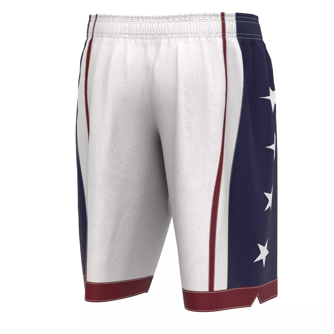 Shorts 3D Model – Low Poly Realistic Clothing, FBX, OBJ, Blender - View 31