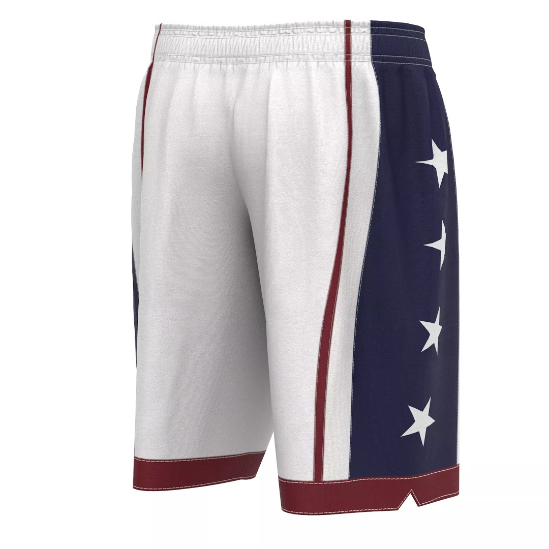 Shorts 3D Model – Low Poly Realistic Clothing, FBX, OBJ, Blender - View 32