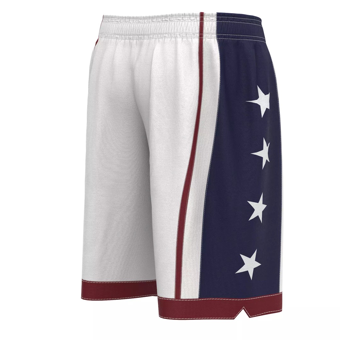 Shorts 3D Model – Low Poly Realistic Clothing, FBX, OBJ, Blender - View 33