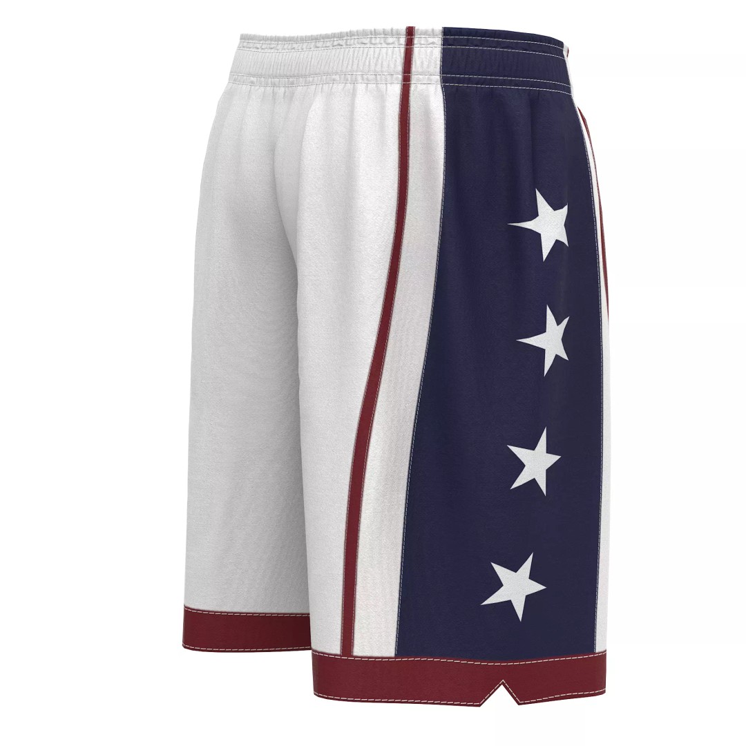 Shorts 3D Model – Low Poly Realistic Clothing, FBX, OBJ, Blender - View 34