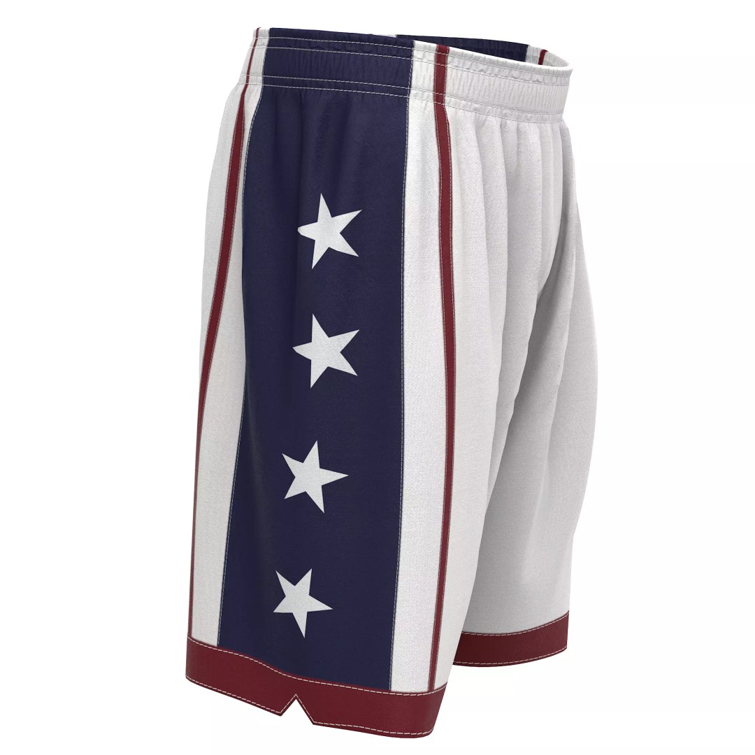 Shorts 3D Model – Low Poly Realistic Clothing, FBX, OBJ, Blender - View 39