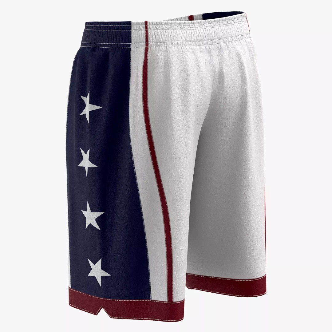Shorts 3D Model – Low Poly Realistic Clothing, FBX, OBJ, Blender - View 5